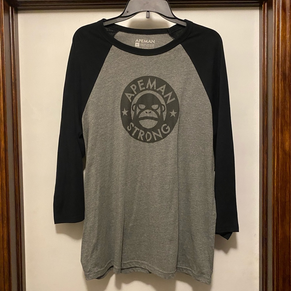 Apeman Strong | Baseball tee- men’s